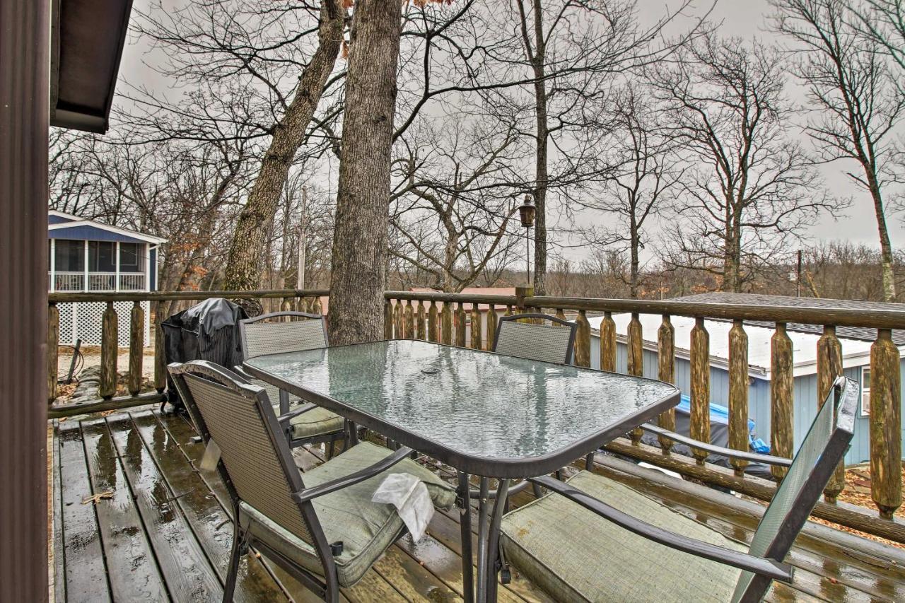 Rustic Stockton Lake Cabin Half Mile To Boat Ramp! Luaran gambar